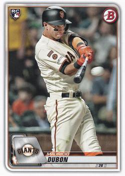 #76 Mauricio Dubon - San Francisco Giants - 2020 Bowman Baseball