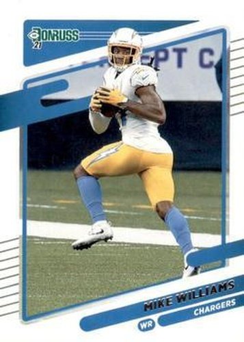 #76 Mike Williams - Los Angeles Chargers - 2021 Donruss Football