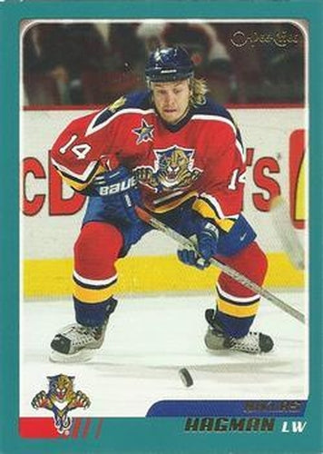 #76 Niklas Hagman - Florida Panthers - 2003-04 O-Pee-Chee Hockey