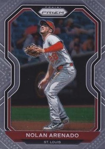 #76 Nolan Arenado - St. Louis Cardinals - 2021 Panini Prizm Baseball