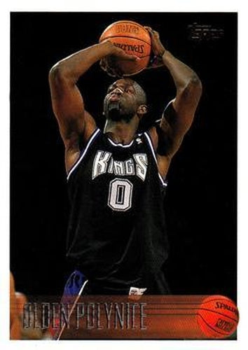 #76 Olden Polynice - Sacramento Kings - 1996-97 Topps Basketball