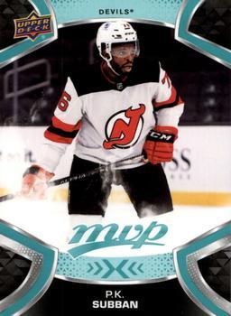 #76 P.K. Subban - New Jersey Devils - 2021-22 Upper Deck MVP Hockey