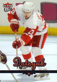 #76 Pavel Datsyuk - Detroit Red Wings - 2005-06 Ultra Hockey