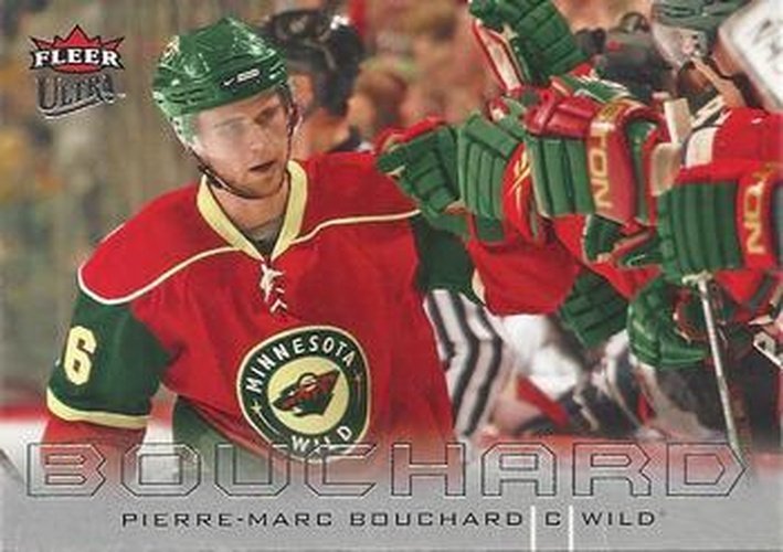 #76 Pierre-Marc Bouchard - Minnesota Wild - 2009-10 Ultra Hockey
