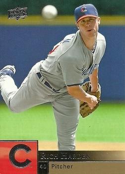 #76 Rich Harden - Chicago Cubs - 2009 Upper Deck Baseball