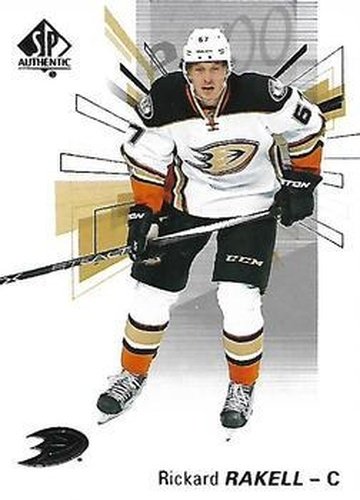 #76 Rickard Rakell - Anaheim Ducks - 2016-17 SP Authentic Hockey