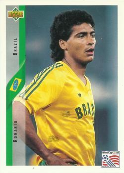 #76 Romario - Brazil - 1994 Upper Deck World Cup Contenders English/Spanish Soccer
