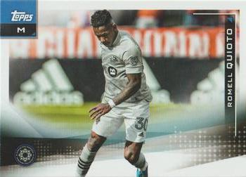 #76 Romell Quioto - CF Montreal - 2021 Topps MLS Soccer