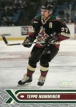 #76 Teppo Numminen - Phoenix Coyotes - 2000-01 Stadium Club Hockey