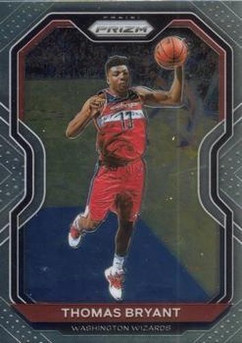 #76 Thomas Bryant - Washington Wizards - 2020-21 Panini Prizm Basketball