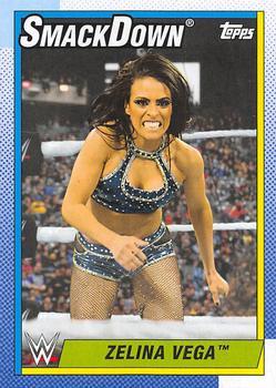 #76 Zelina Vega - 2021 Topps Heritage WWE Wrestling