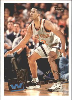 #76 Monty Williams - New York Knicks - 1995-96 Topps Basketball