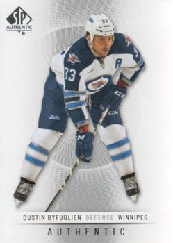#76 Dustin Byfuglien - Winnipeg Jets - 2012-13 SP Authentic Hockey