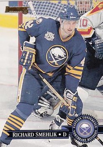 #76 Richard Smehlik - Buffalo Sabres - 1995-96 Donruss Hockey