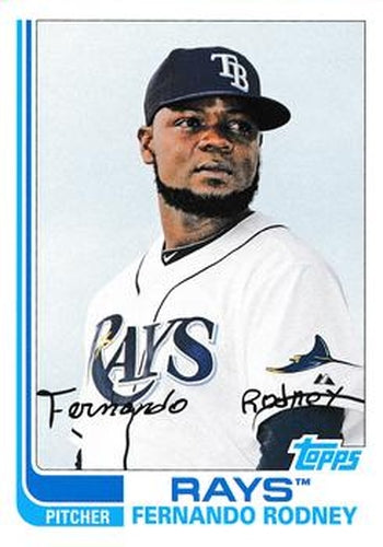 #76 Fernando Rodney - Tampa Bay Rays - 2013 Topps Archives Baseball