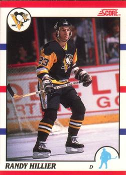 #76 Randy Hillier - Pittsburgh Penguins - 1990-91 Score Canadian Hockey