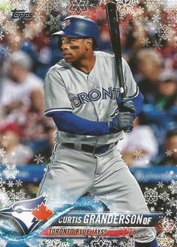 #HMW76 Curtis Granderson - Toronto Blue Jays - 2018 Topps Holiday Baseball
