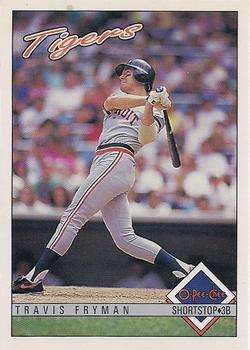 #76 Travis Fryman - Detroit Tigers - 1993 O-Pee-Chee Baseball