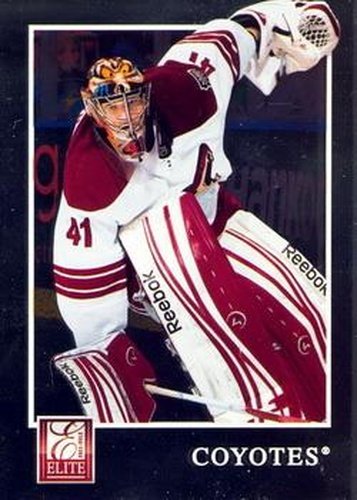 #76 Mike Smith - Phoenix Coyotes - 2011-12 Panini Elite Hockey