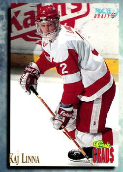 #76 Kaj Linna - Boston Terriers - 1995 Classic Hockey