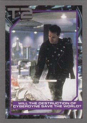 #76 Will the Destruction of Cyberdyne Save the Wo - 1991 Impel Terminator 2
