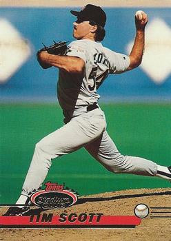 #76 Tim Scott - San Diego Padres - 1993 Stadium Club Baseball