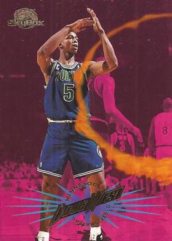 #76 Doug West - Minnesota Timberwolves - 1995-96 SkyBox Premium Basketball
