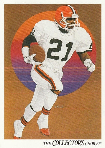 #76 Eric Metcalf - Cleveland Browns - 1991 Upper Deck Football