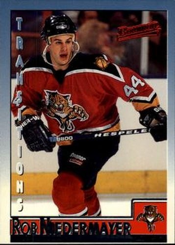 #76 Rob Niedermayer - Florida Panthers - 1995-96 Bowman Hockey