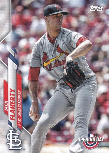 #76 Jack Flaherty - St. Louis Cardinals - 2020 Topps Opening Day Baseball