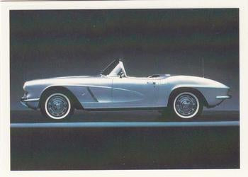 #76 Corvette Convertible 1962 - 1991 Panini Dream Cars
