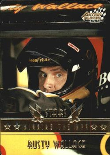 #76 Rusty Wallace - Penske Racing South - 1995 Action Packed Winston Cup Stars Racing