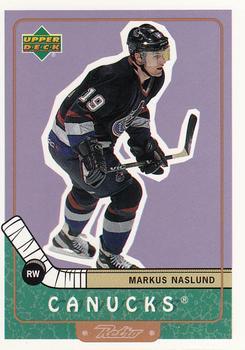 #76 Markus Naslund - Vancouver Canucks - 1999-00 Upper Deck Retro Hockey