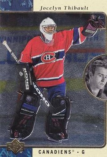 #76 Jocelyn Thibault - Montreal Canadiens - 1995-96 SP Hockey