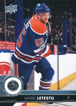 #76 Mark Letestu - Edmonton Oilers - 2017-18 Upper Deck Hockey