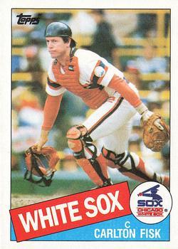 #770 Carlton Fisk - Chicago White Sox - 1985 Topps Baseball