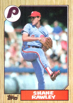 #771 Shane Rawley - Philadelphia Phillies - 1987 Topps Baseball