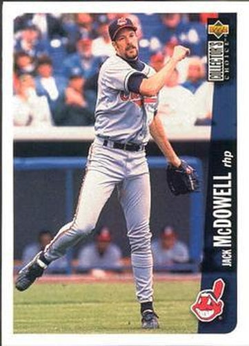#771 Jack McDowell - Cleveland Indians - 1996 Collector's Choice Baseball