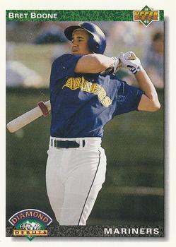#771 Bret Boone - Seattle Mariners - 1992 Upper Deck Baseball