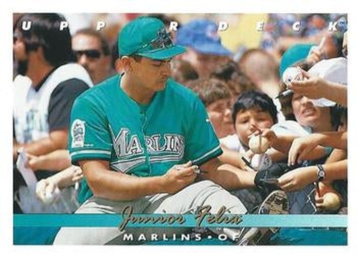 #771 Junior Felix - Florida Marlins - 1993 Upper Deck Baseball