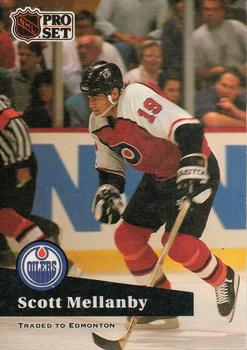#172 Scott Mellanby - 1991-92 Pro Set Hockey
