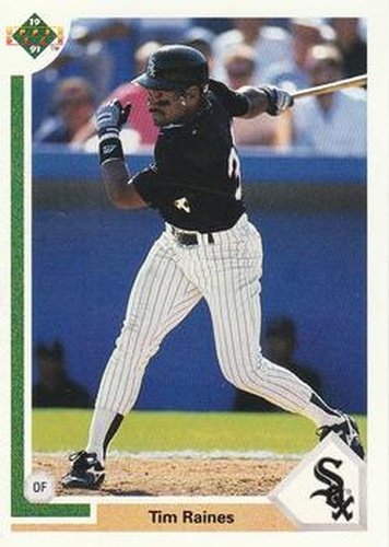 #773 Tim Raines - Chicago White Sox - 1991 Upper Deck Baseball