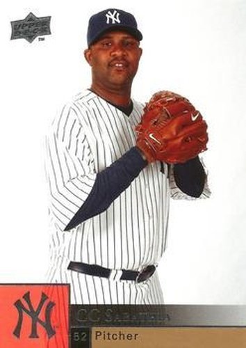 #773 CC Sabathia - New York Yankees - 2009 Upper Deck Baseball