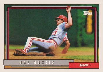 #773 Hal Morris - Cincinnati Reds - 1992 Topps Baseball