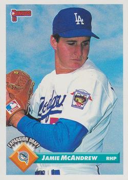 #774 Jamie McAndrew - Florida Marlins - 1993 Donruss Baseball