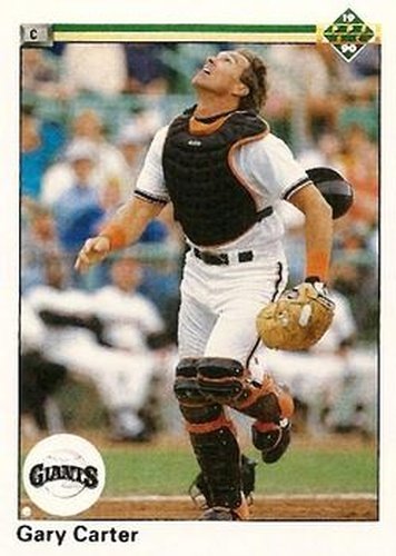 #774 Gary Carter - San Francisco Giants - 1990 Upper Deck Baseball