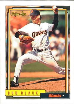 #774 Bud Black - San Francisco Giants - 1992 O-Pee-Chee Baseball