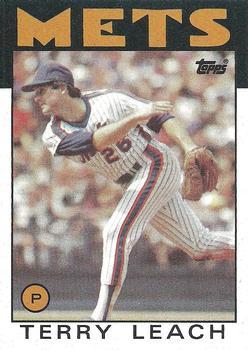 #774 Terry Leach - New York Mets - 1986 Topps Baseball