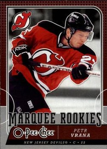#774 Petr Vrana - New Jersey Devils - 2008-09 O-Pee-Chee Hockey