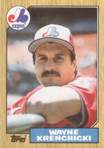 #774 Wayne Krenchicki - Montreal Expos - 1987 Topps Baseball